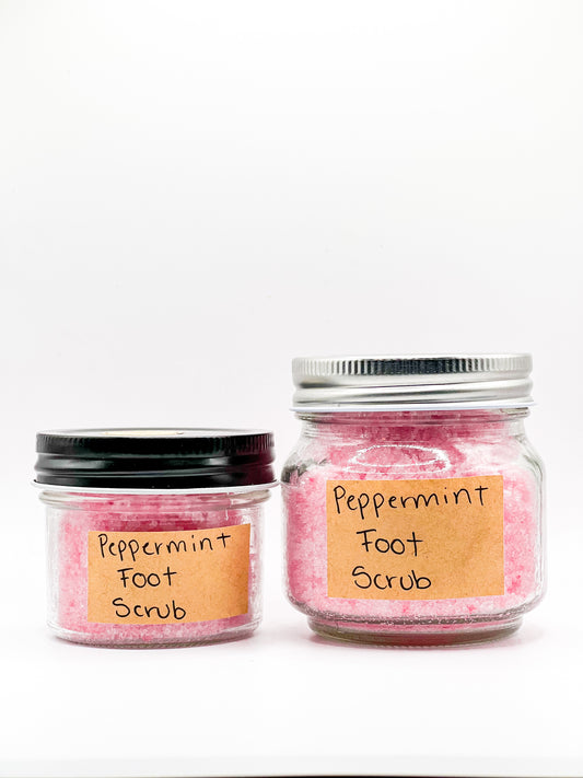 Peppermint Foot Scrub & Soak